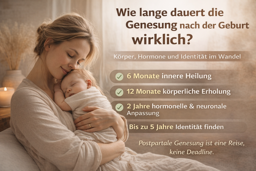 Wie lange dauert die Genesung nach der Geburt wirklich? Körper, Hormone und Identität im Wandel
